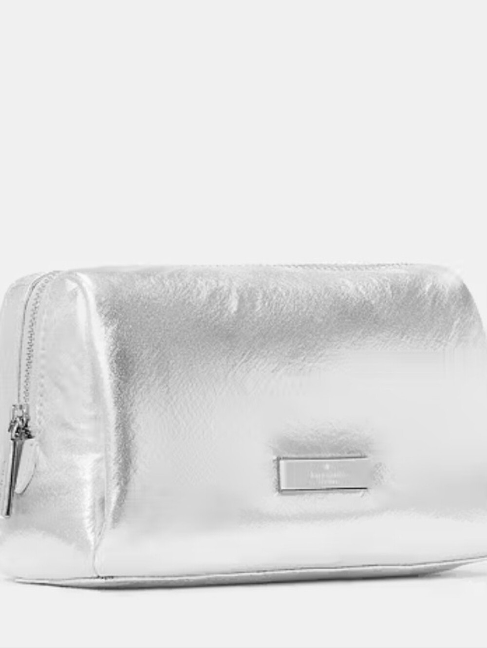 Kate Spade Carter Metallic Cosmetic Pouch 💋, New with Tags!